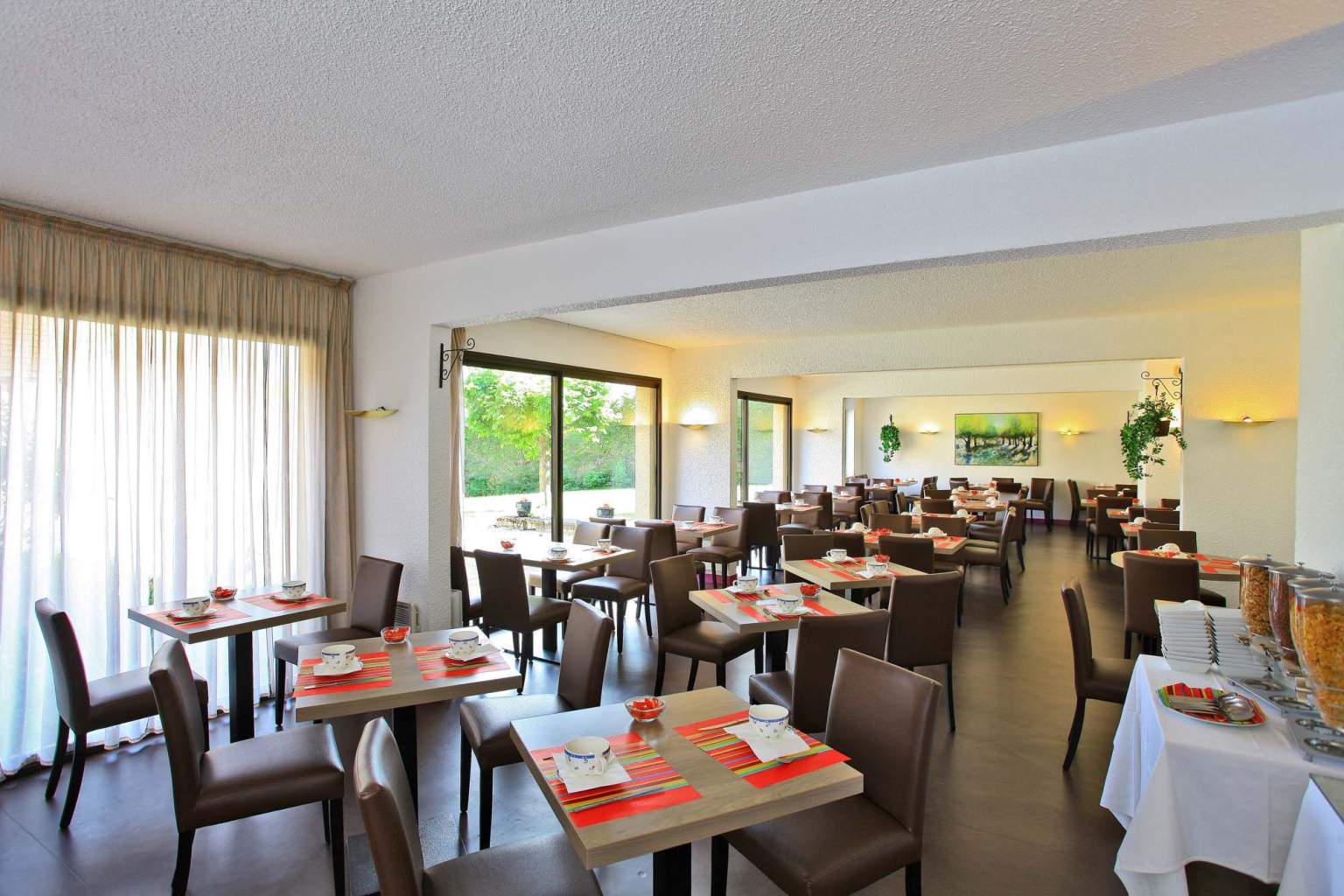 Breakfast room service Hotel du chateau rocamadour 